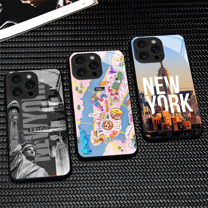 Phone Cases Nyc - NYC New York City Glass Phone