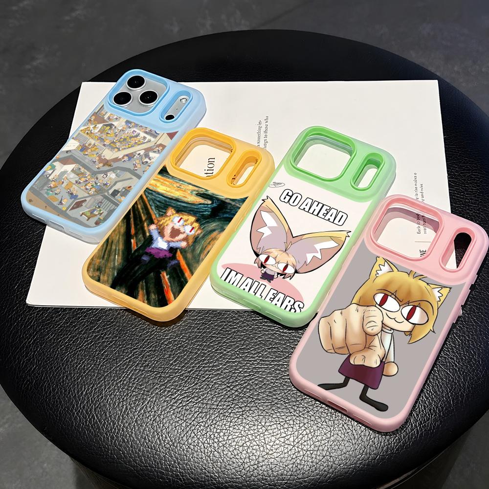 Phone Cases Kawaii - Neco Arc Funny Meme Kawaii Phone