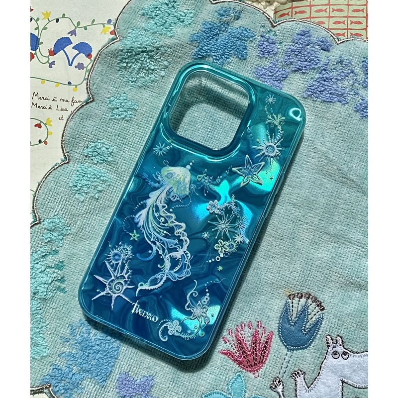 Phone Cases Best - Advanced Blue Jellyfish Starfish Luxury Phone