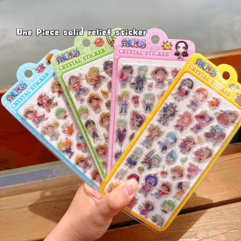 Phone Cases One Piece - One Piece Relief Sticker Monkey D.