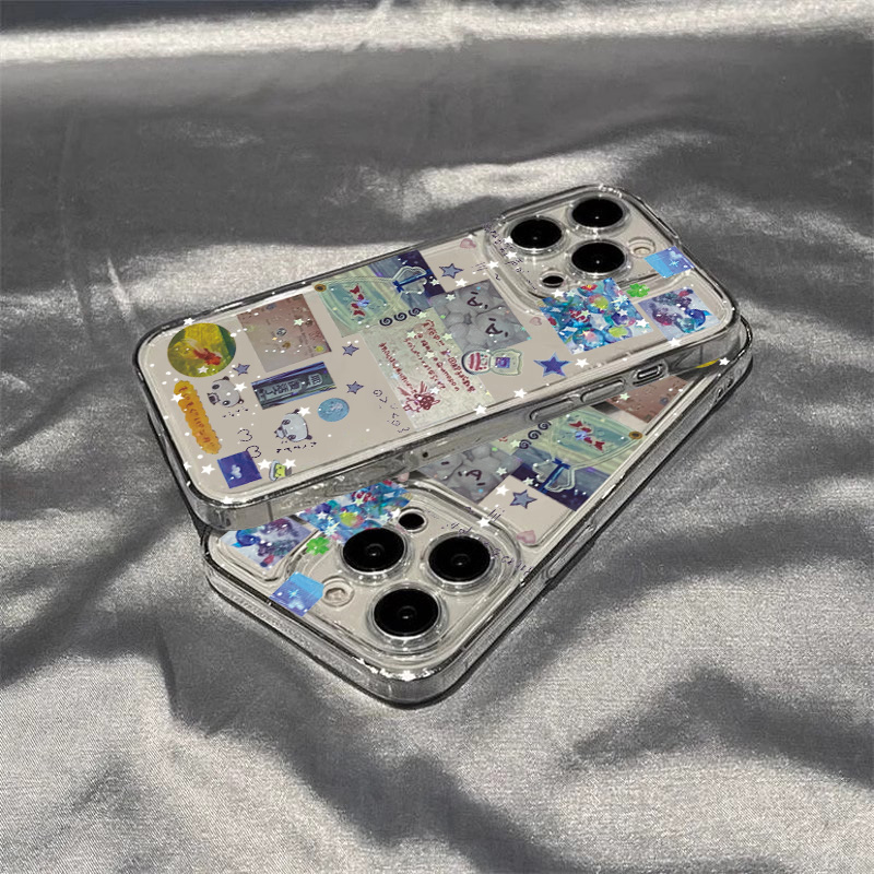 Kawaii Collage Sticker Phone C - Phone Cases Kawaii 评论和价格