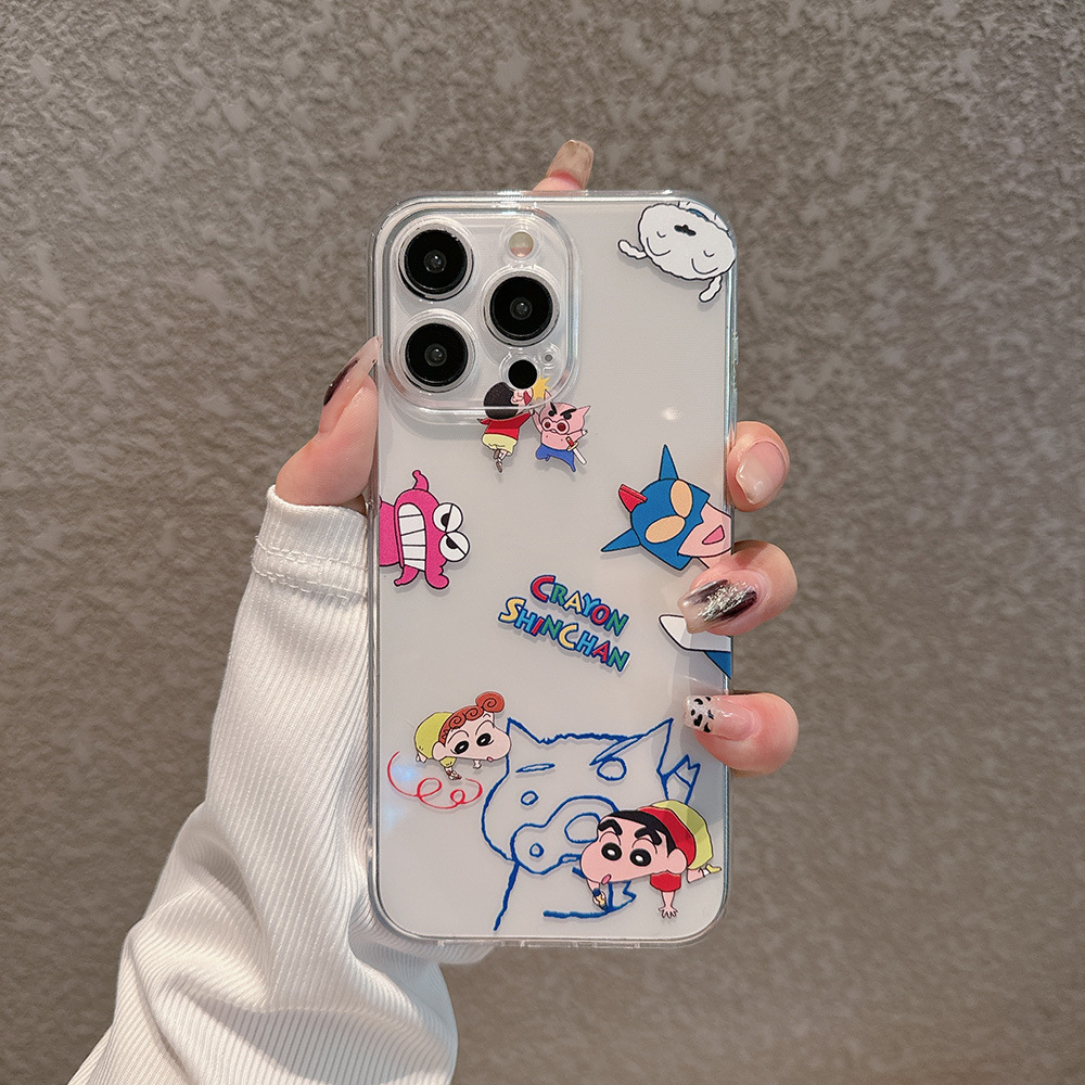 Fashion Cute Japan Anime Crayo - Phone Cases Japan 评论和价格