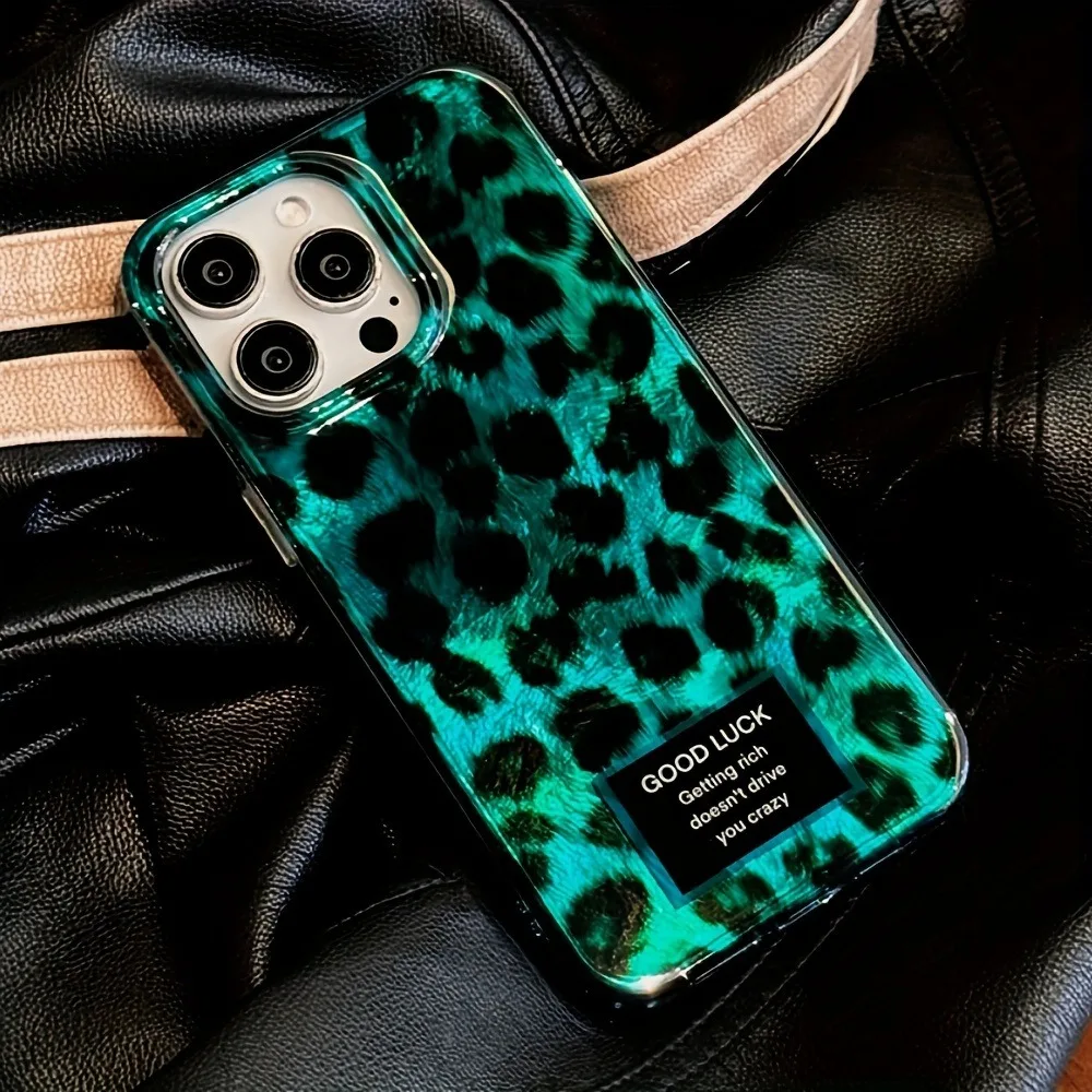 Retro Laser Cute Leopard Print - Phone Cases Best 评论和价格