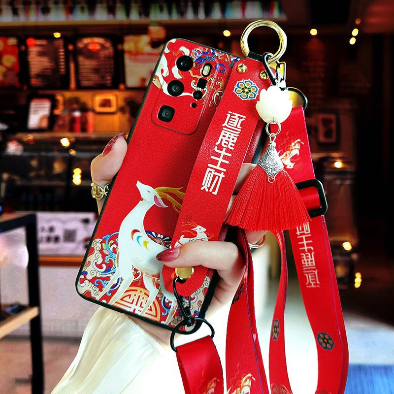 Cartoon Spotted Deer Red Purpl - Phone Cases Red Deer 评论和价格