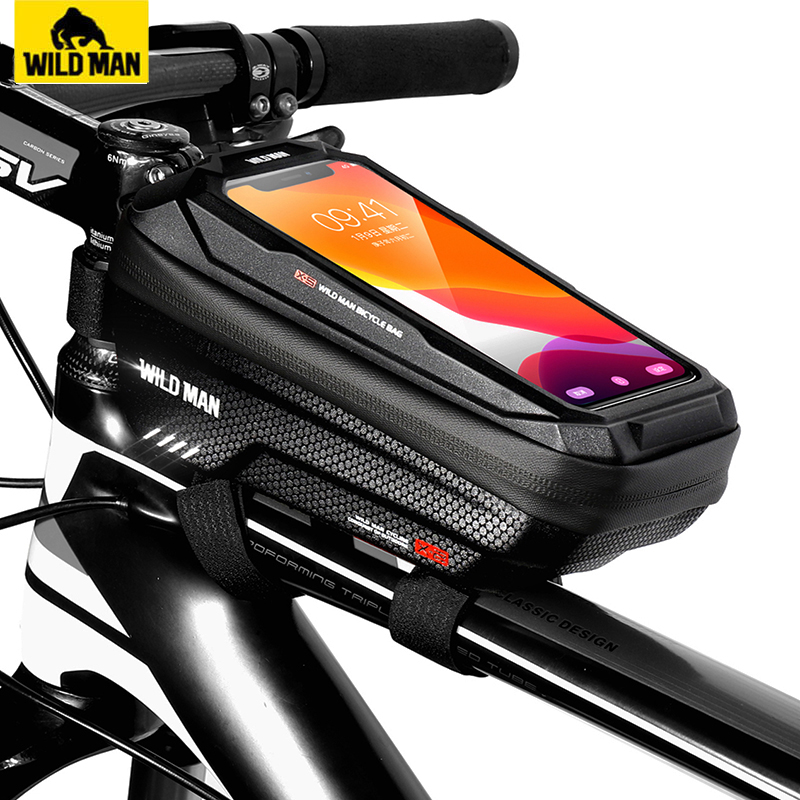 WILD MAN Bike Bag Front Cyclin - Phone Cases Youtube 评论和价格