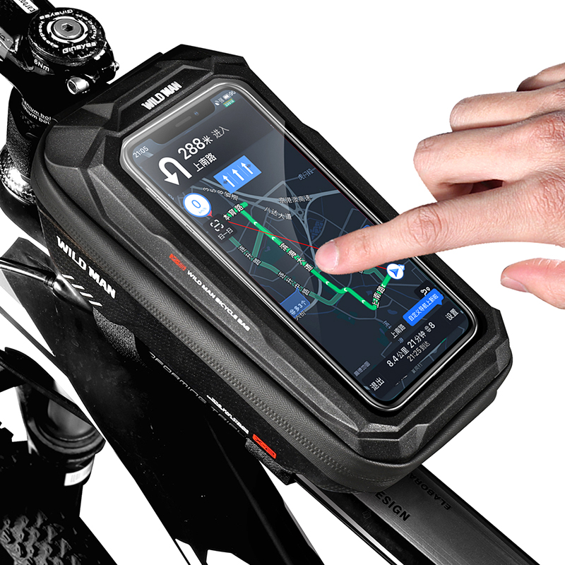 WILD MAN Bike Bag Front Cyclin - Phone Cases Youtube 评论和价格