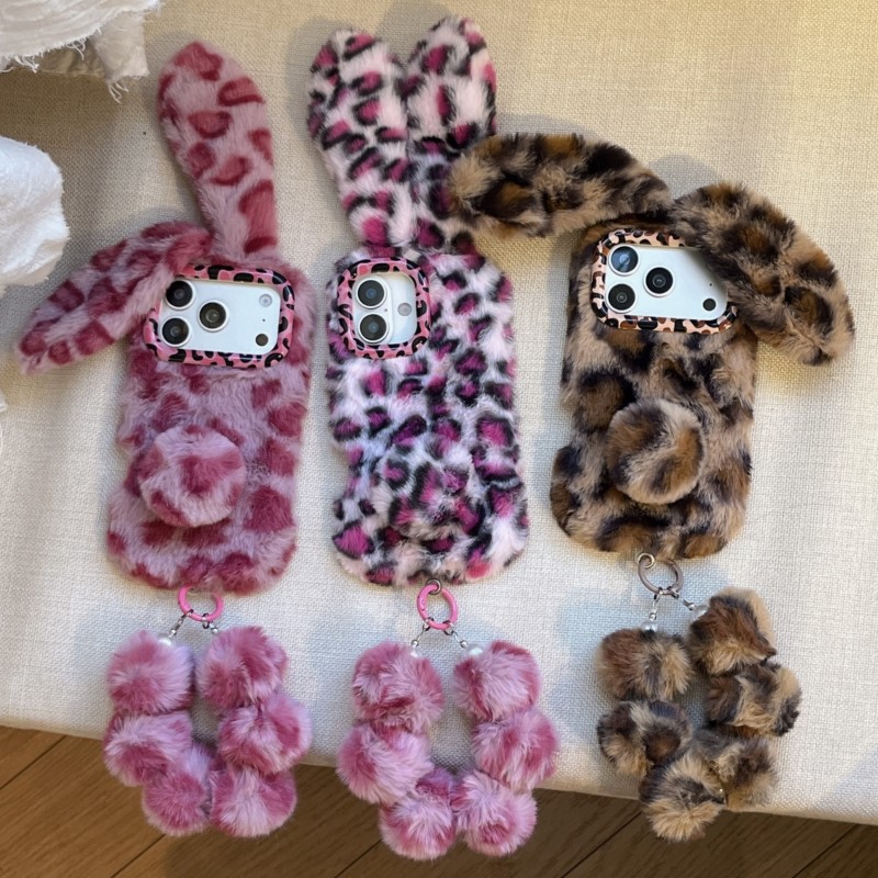 3D Leopard print Rabbit Plush  - Phone Cases Europe 评论和价格