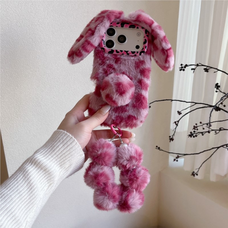 3D Leopard print Rabbit Plush  - Phone Cases Europe 评论和价格