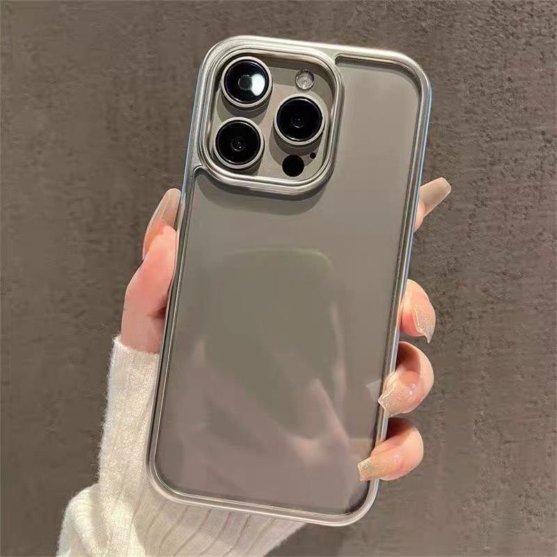 Solid Color Transparent Phone  - Phone Cases Best 评论和价格