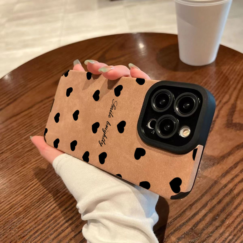 New Luxury Black Love Heart Ph - Phone Cases Best 评论和价格