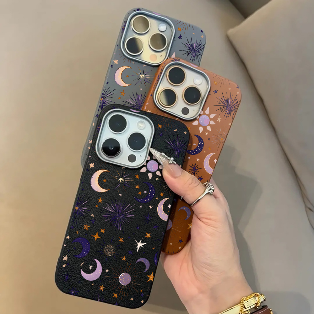 INS Moon Sun Star Luxury Retro - Phone Cases Luxury 评论和价格