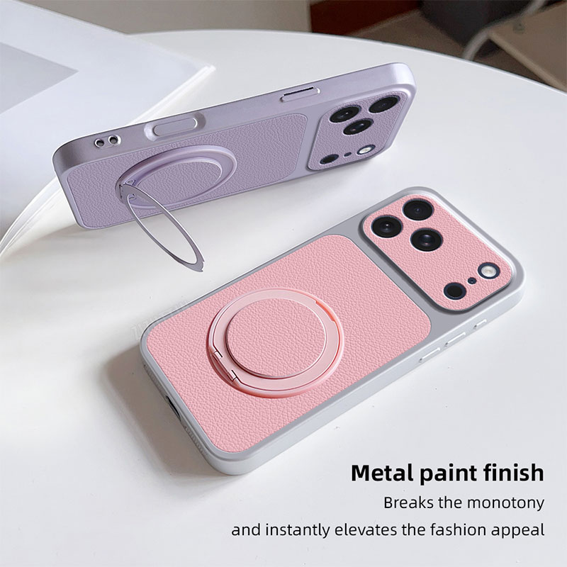 Light Luxury Retro Leather Pho - Phone Cases Europe 评论和价格