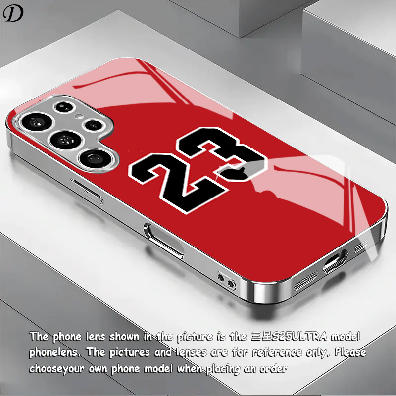 Red No. 23 jersey pattern elec - Phone Cases Jersey 评论和价格