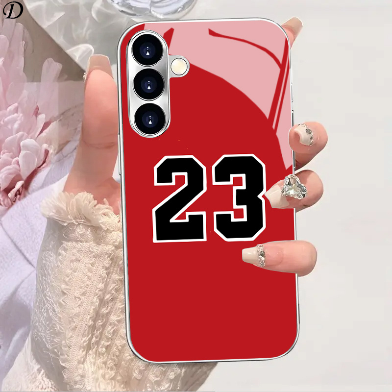 Red No. 23 jersey pattern elec - Phone Cases Jersey 评论和价格