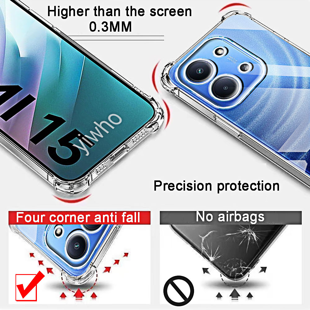 Transparent Case for Redmi 15C - Phone Cases Europe 评论和价格