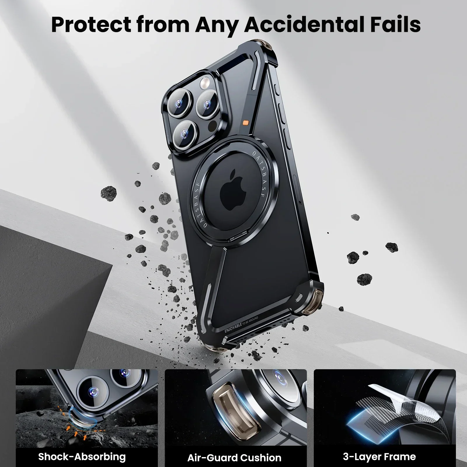 Oatsbasf Z Shape Metal Magsafe - Phone Cases Nyc 评论和价格