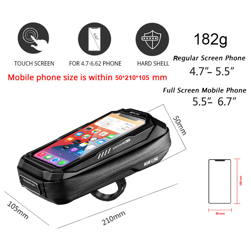 WILD MAN Rainproof Bicycle Fro - Phone Cases Youtube 评论和价格