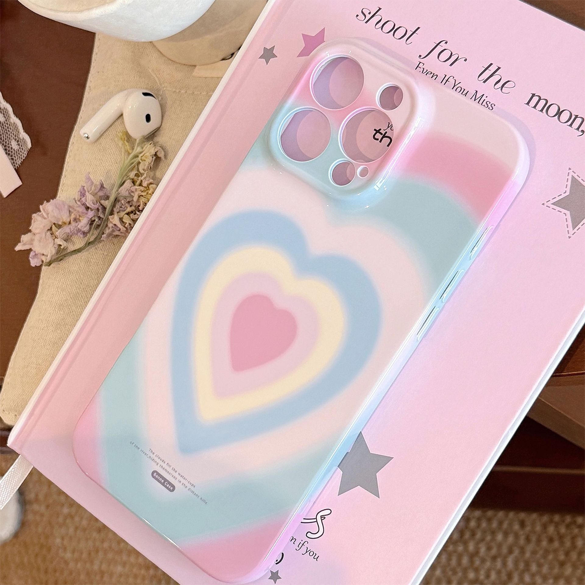 Luxury Colorful Gradient Love  - Phone Cases Luxury 评论和价格