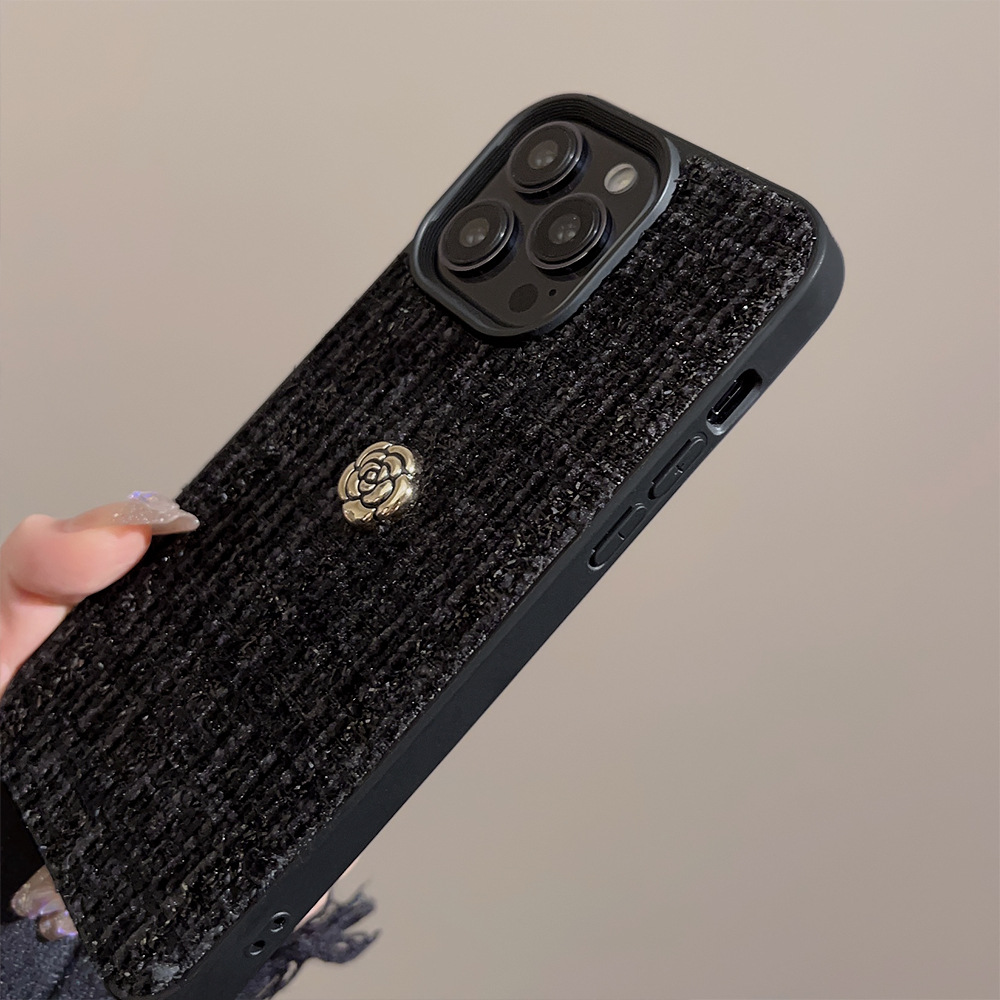 Luxury 3D Golden Camellia Flow - Phone Cases Luxury 评论和价格
