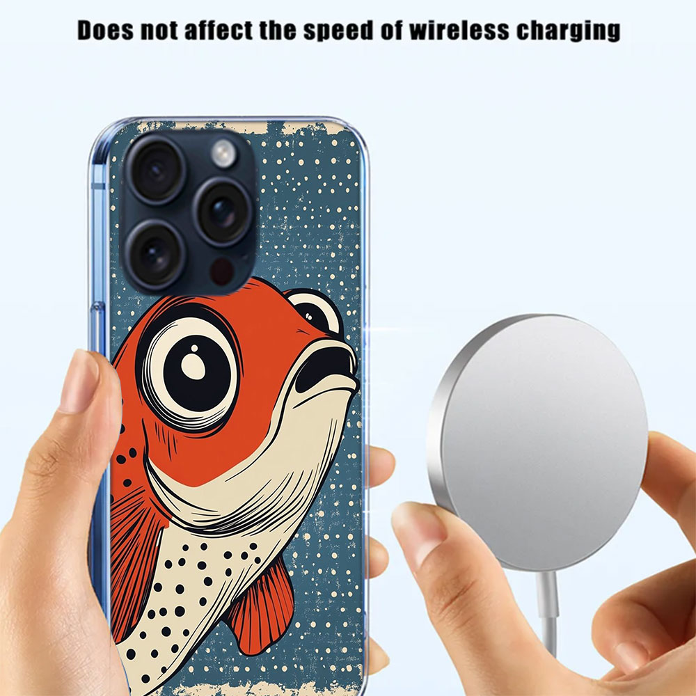 Pop Art Drawing Ideas Fish Cle - Phone Cases Drawing Ideas 评论和价格