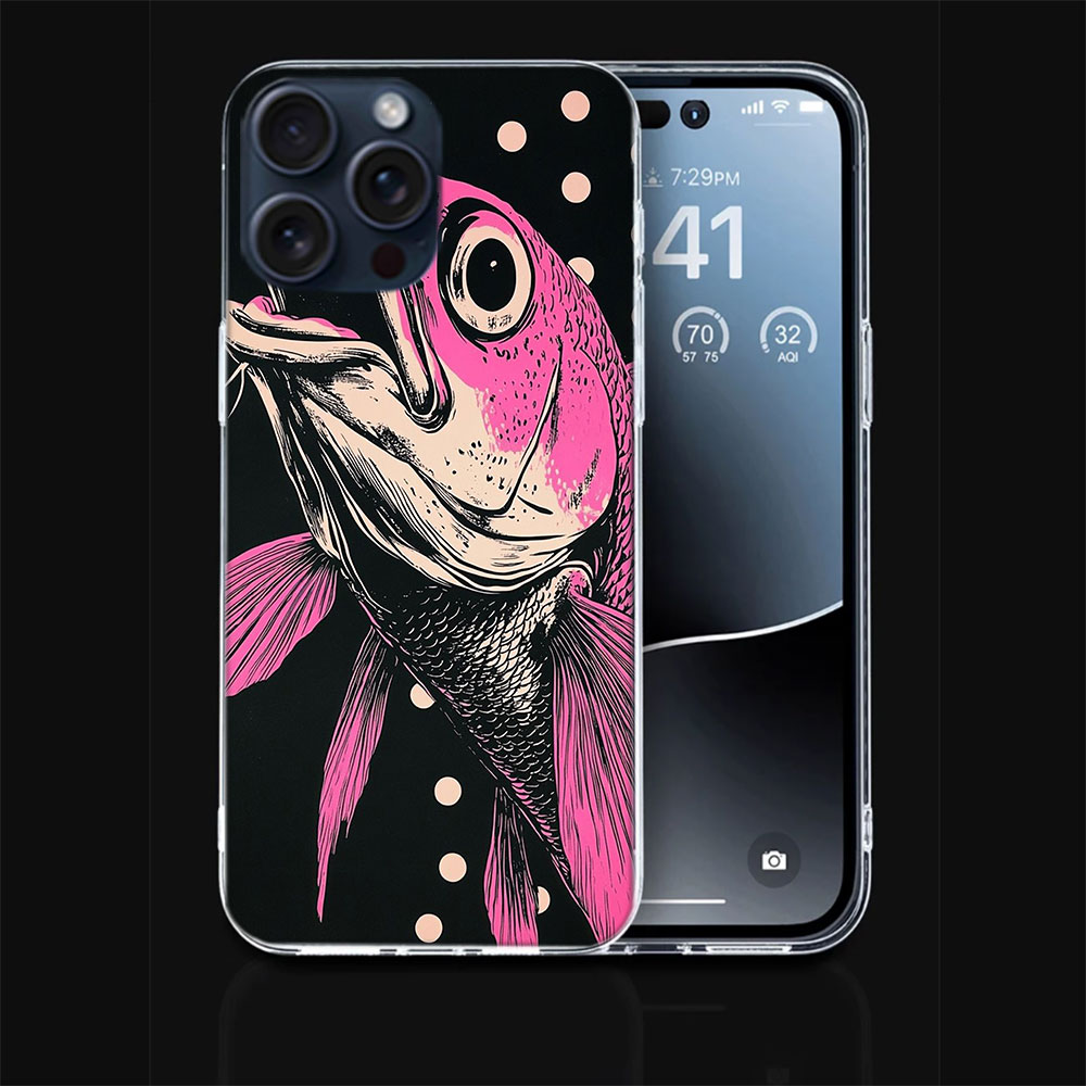 Pop Art Drawing Ideas Fish Cle - Phone Cases Drawing Ideas 评论和价格