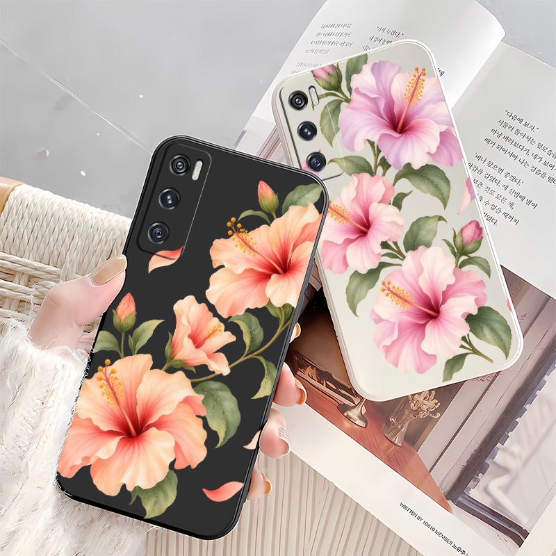 Two Pink Lilies Pattern Case F - Vivo V40 评论和价格