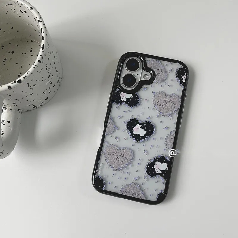 Ins Korean Retro Girl Love Rab - Phone Cases Girls 评论和价格