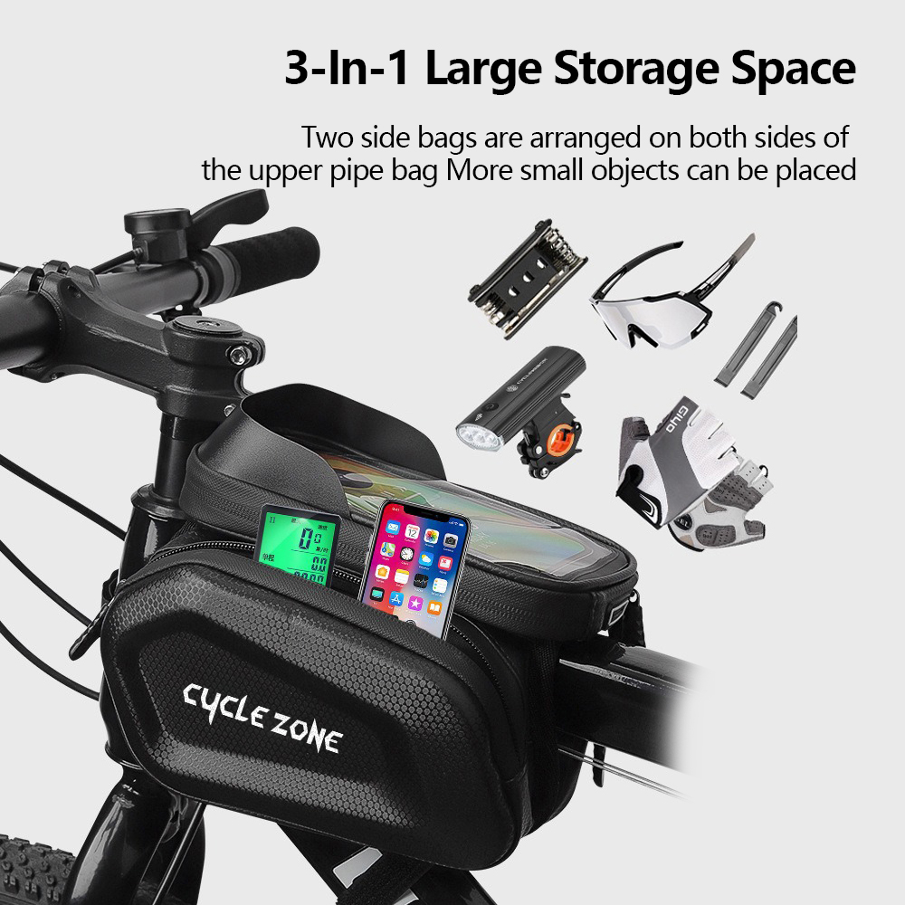Bicycle Bag Touch Screen Phone - Phone Cases Youtube 评论和价格