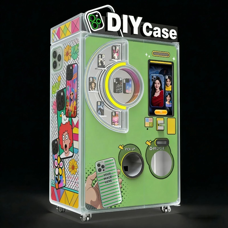 Intelligent Touch Screen Autom - Phone Cases Vending Machine 评论和价格