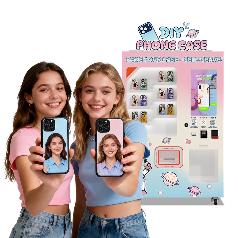 Business Automatic UV Personal - Phone Cases Vending Machine 评论和价格