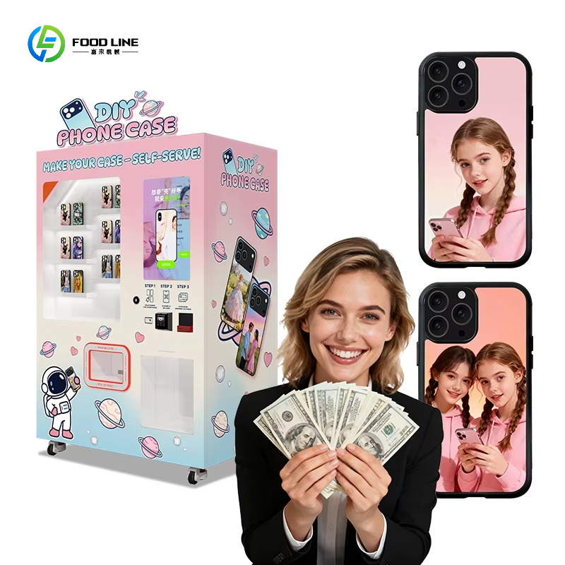 Business Automatic UV Personal - Phone Cases Vending Machine 评论和价格