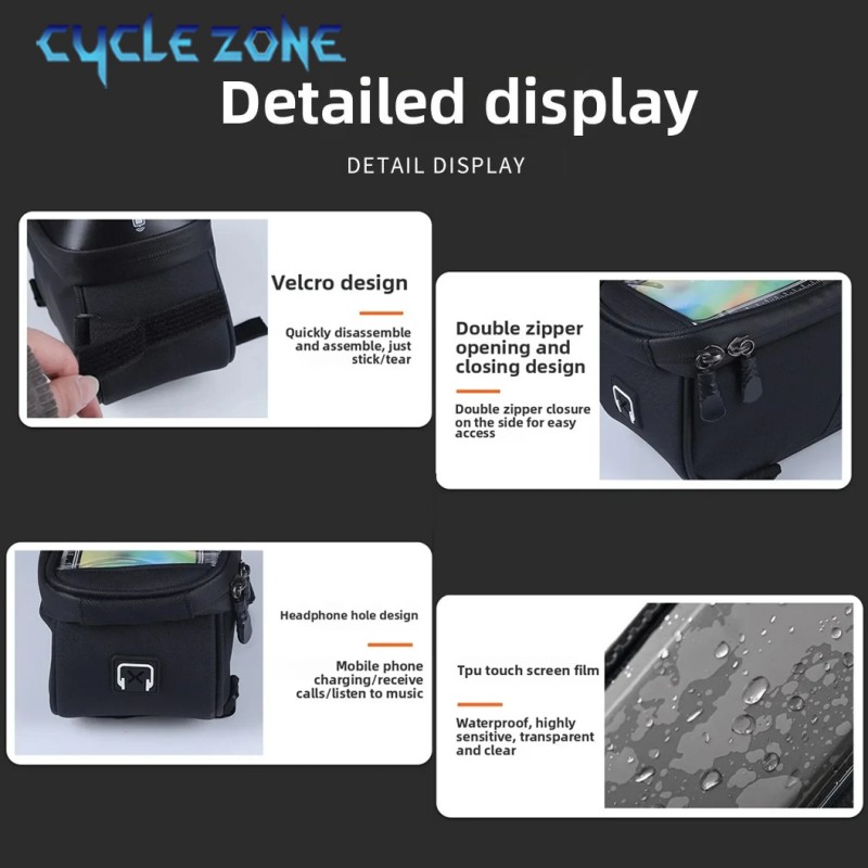 Touch Screen Bicycle Bags Bike - Phone Cases Youtube 评论和价格