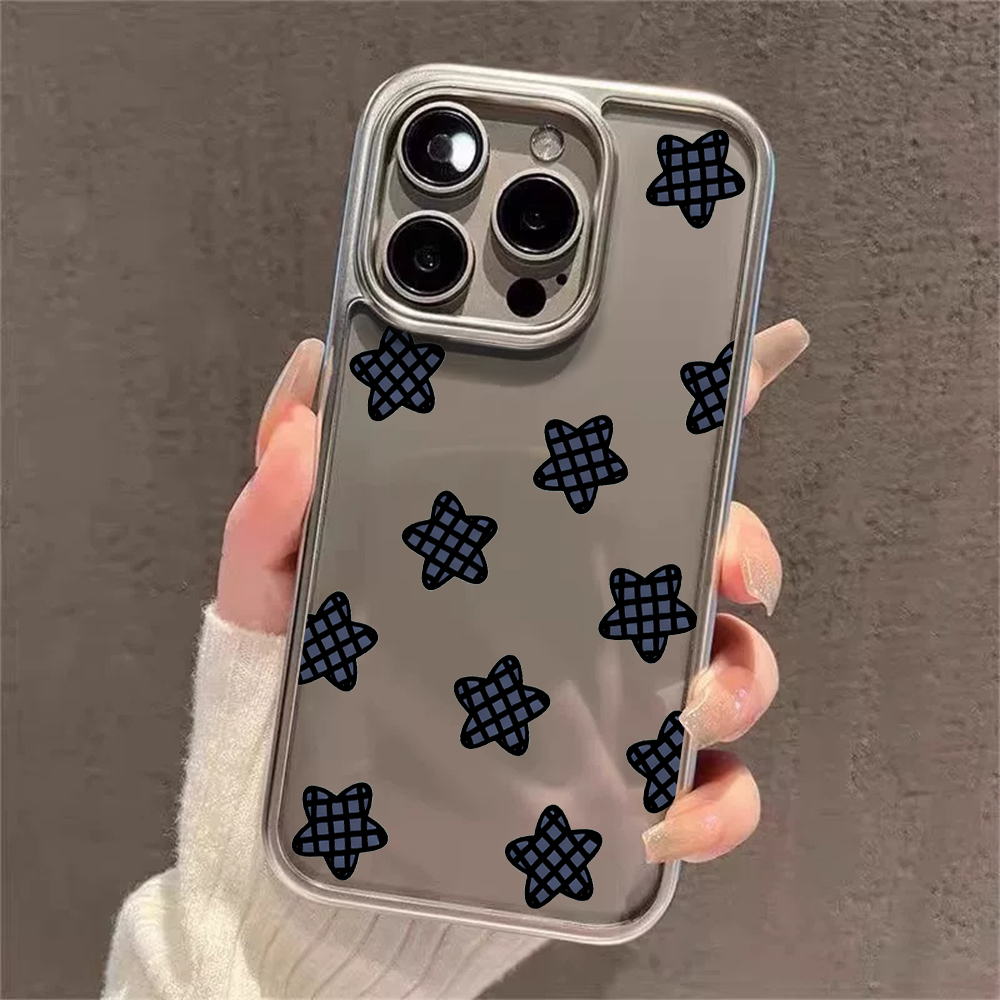 Y2K Stars Fashion Clear Cases  - Phone Cases Best 评论和价格