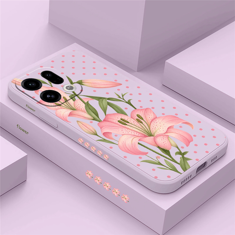Luxury Pink Floral Pattern Pho - Oppo Reno 12 评论和价格