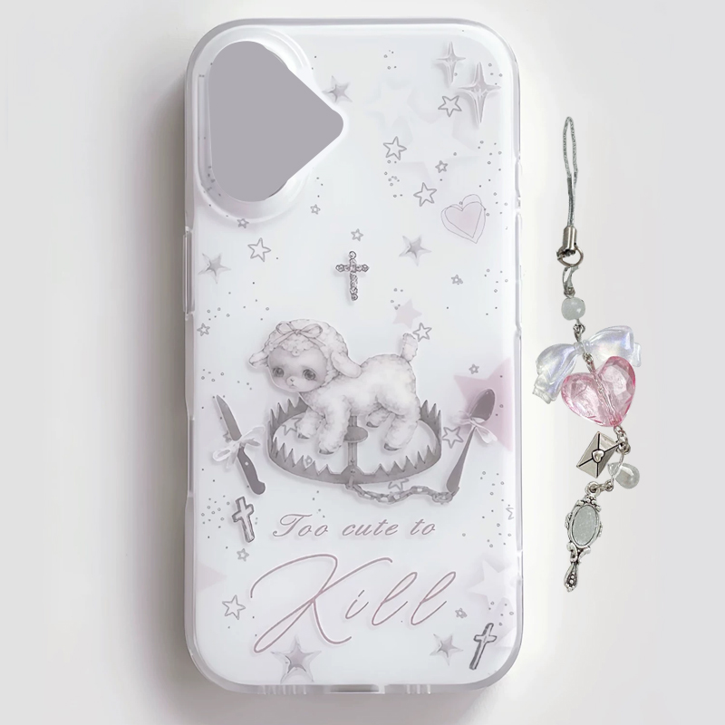 Y2k Korean INS Creative Cute P - Phone Cases Girls 评论和价格