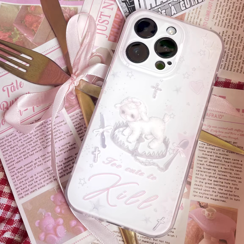 Y2k Korean INS Creative Cute P - Phone Cases Girls 评论和价格