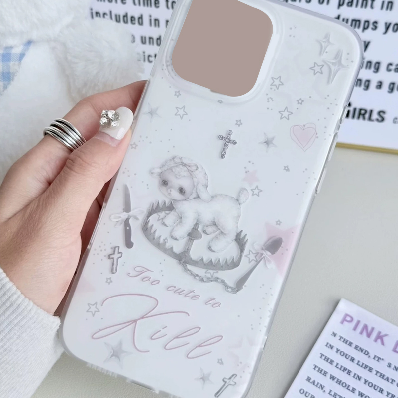 Y2k Korean INS Creative Cute P - Phone Cases Girls 评论和价格