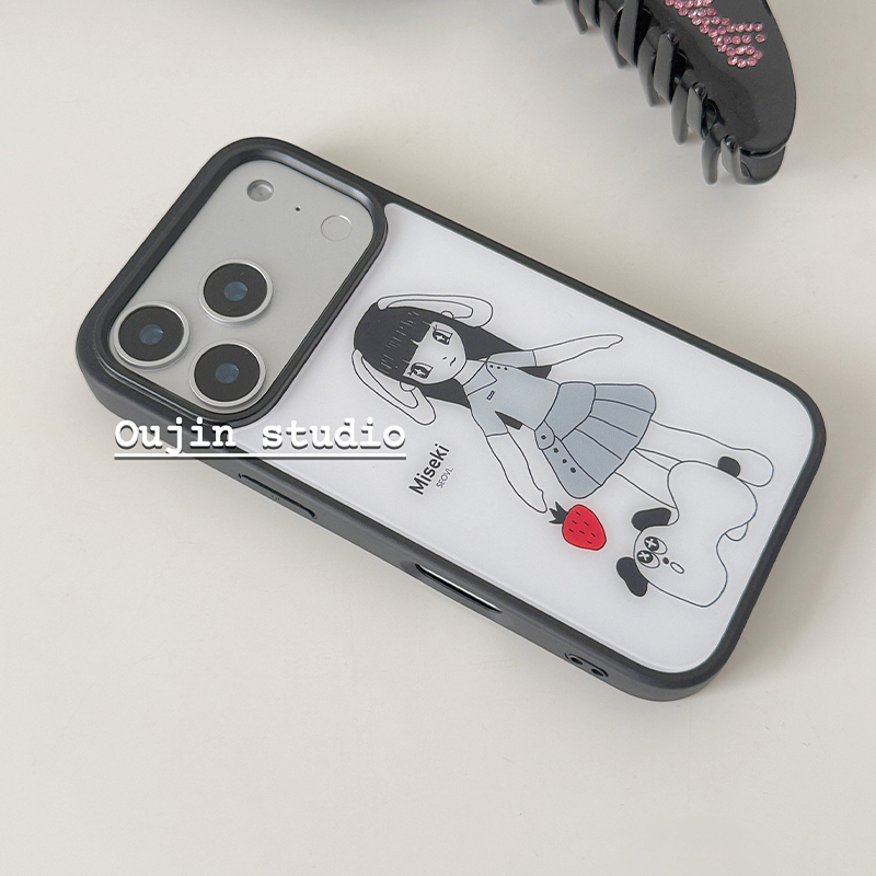Korean Ins Cute Girl Strawberr - Phone Cases Girls 评论和价格