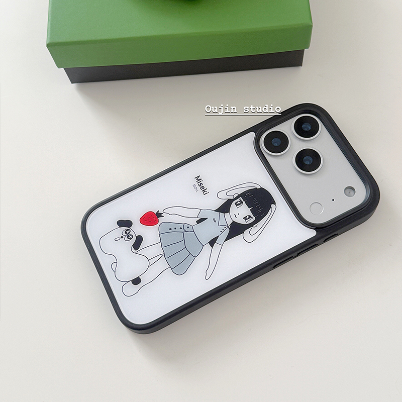 Korean Ins Cute Girl Strawberr - Phone Cases Girls 评论和价格